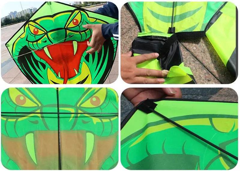 Cobra Kite Adventure - Premium Snake Design for Thrilling Flights - ToylandEU