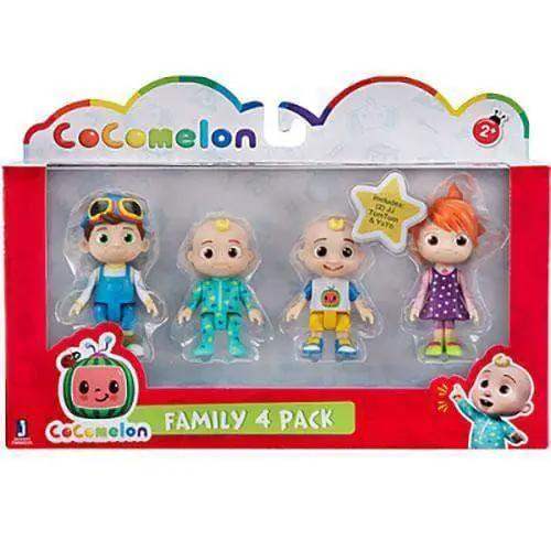 CoComelon 4 Figures Pack With JJ TomTom YoYo Family Set - ToylandEU