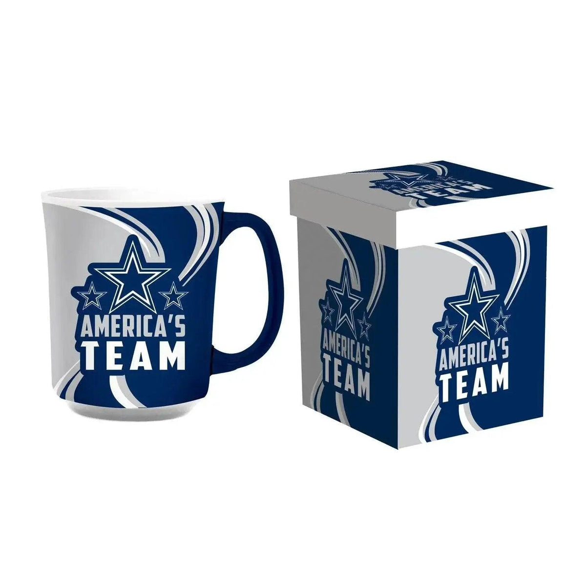  Dallas Cowboys 14oz Ceramic Coffee Mug With Matching Box -  ToylandEU™