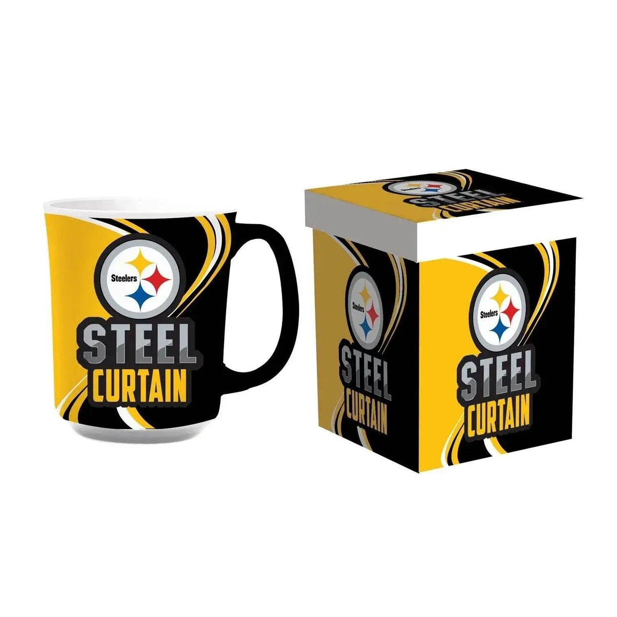  Pittsburgh Steelers 14oz Ceramic Coffee Mug Matching Box -  ToylandEU™