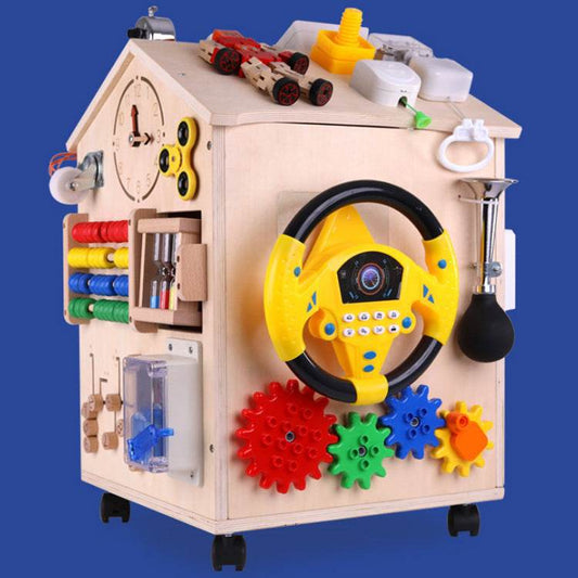 Cognitive Learning Montessori Busyboard Toy for Kids - Fun & Engaging - ToylandEU