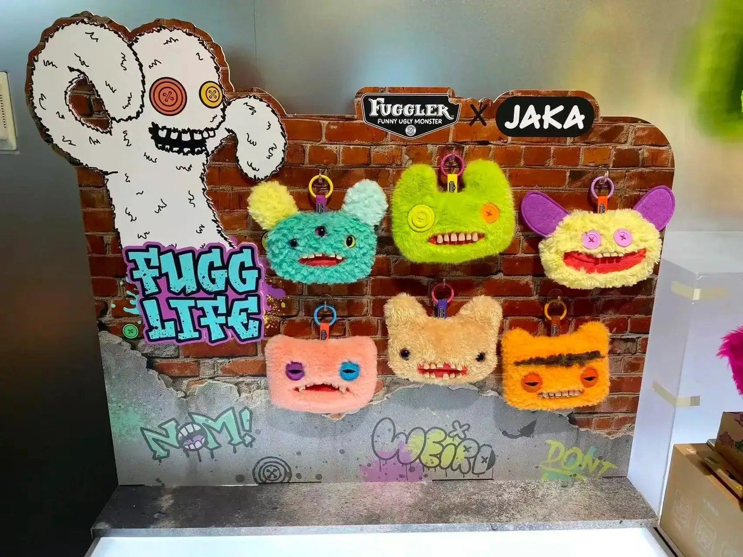  Fuggler Plush Coin Purse Keychain Monster Collectible -  ToylandEU™