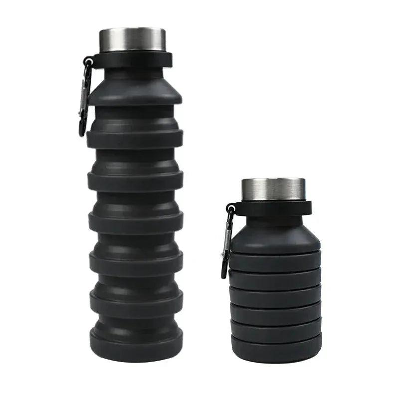  Collapsible Silicone Water Bottle BPA Free Travel Ready -  ToylandEU™
