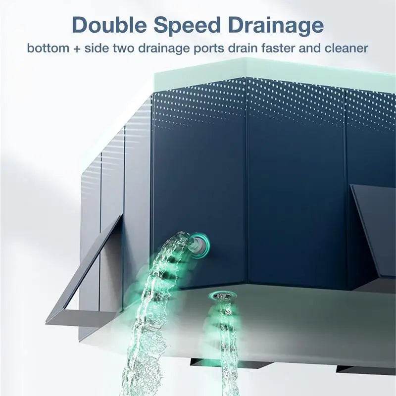 Collapsible Swimming Pool Inflatable-Free Portable Pool - ToylandEU