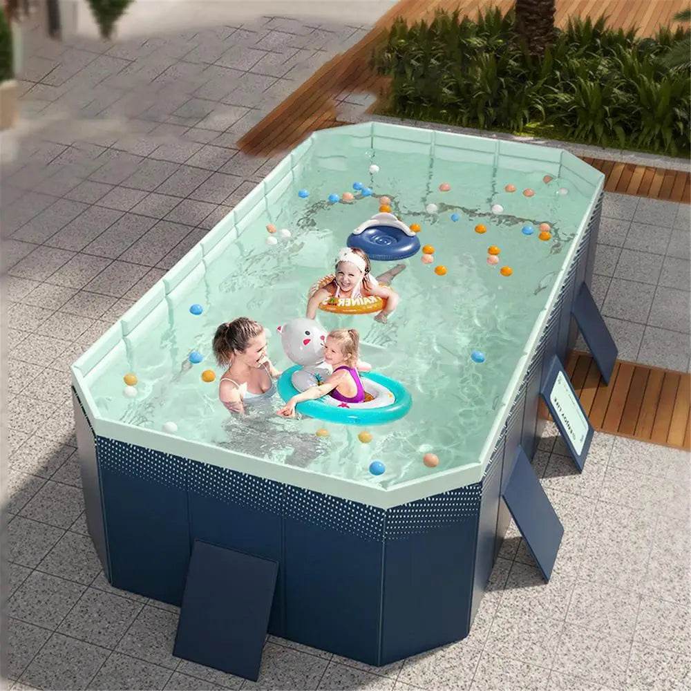 Collapsible Swimming Pool Inflatable-Free Portable Pool - ToylandEU
