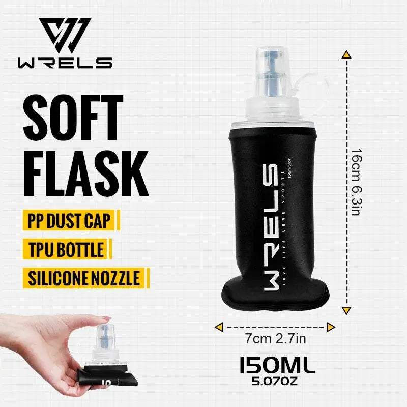Collapsible TPU Water Bottle BPA Free For Outdoor Sports - ToylandEU