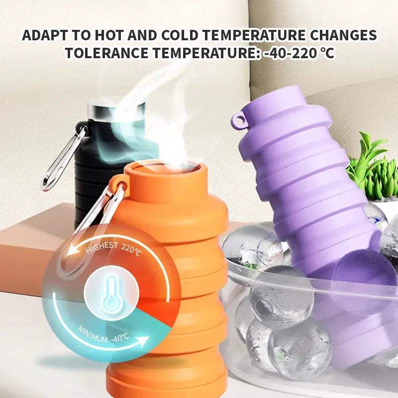  Collapsible Travel Cup Silicone Foldable Water Cup -  ToylandEU™