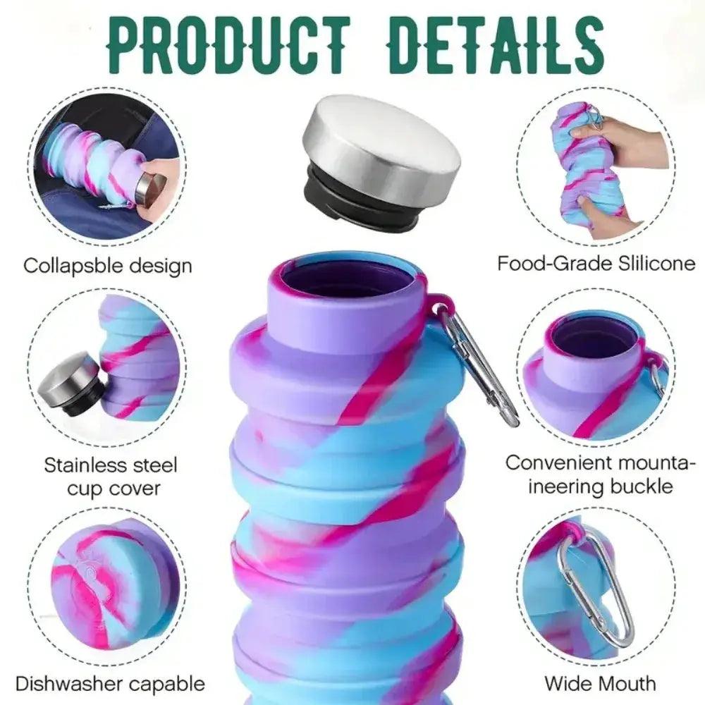  Collapsible Water Bottle Leakproof Travel -  ToylandEU™