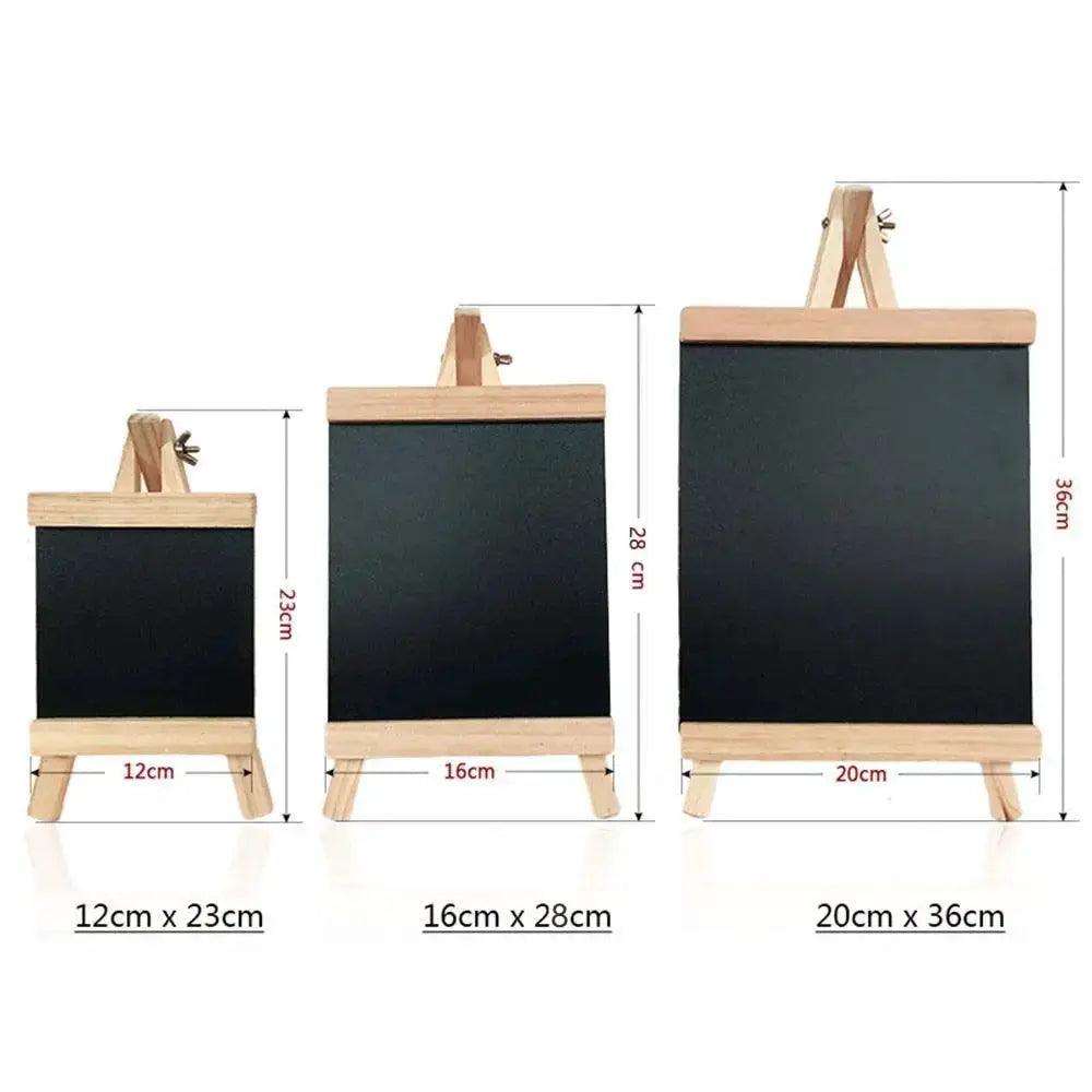  Collapsible Wooden Blackboard Double Sided Chalkboard -  ToylandEU™