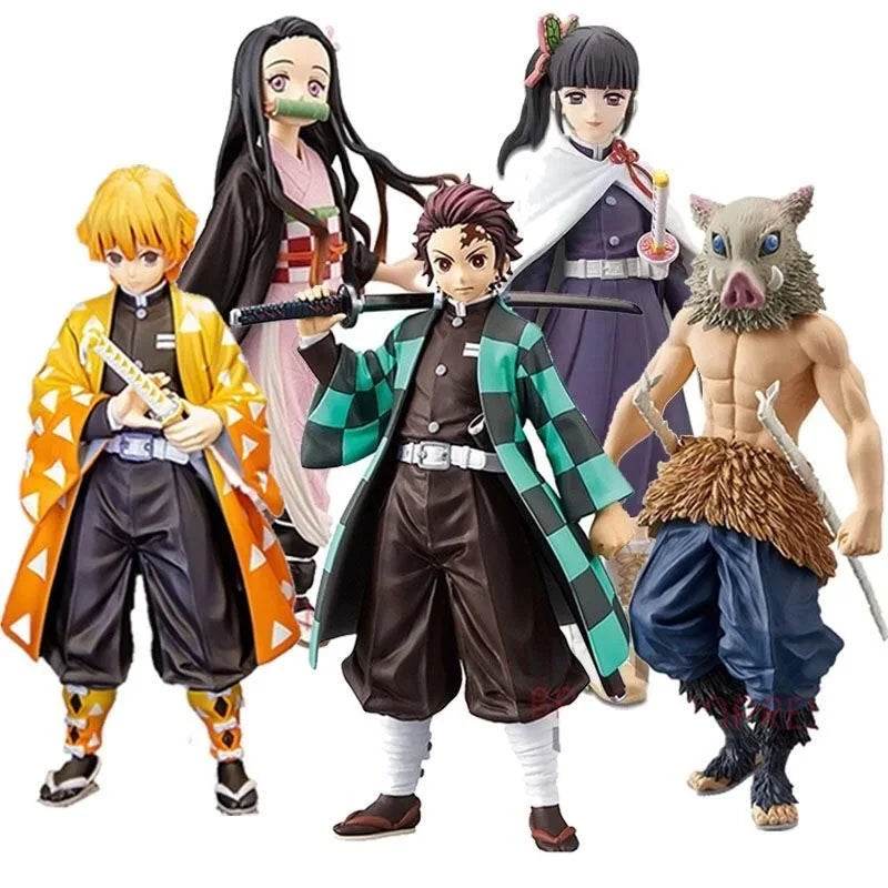 Collectible Action Figures: Muzan, Akaza, Gyoumei & Sabito - ToylandEU