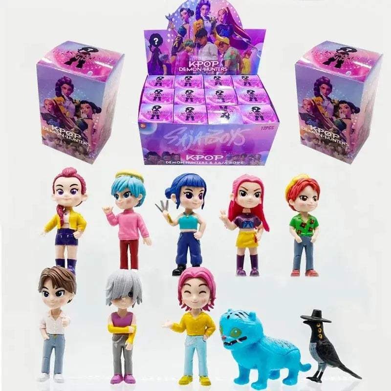 Collectible Anime Demon Hunters Blind Box Action Figures - ToylandEU