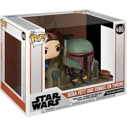  Funko Star Wars: The Mandalorian Boba Fett and Fennec Shand Pop! Moment -  ToylandEU™