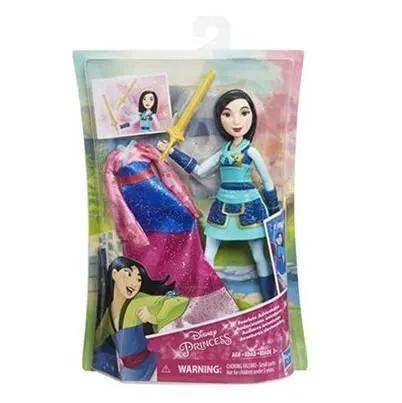  Disney Princess Fearless Adventures Doll - Mulan -  ToylandEU™
