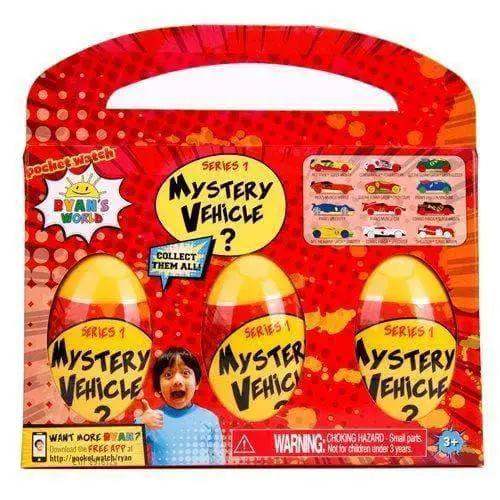  Ryan's World Mystery Egg 1:64 Scale Vehicle 3-Pack -  ToylandEU™