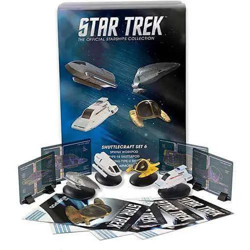  Eaglemoss Star Trek The Official Starships Collection Shuttlecraft Set - Select Set(s) -  ToylandEU™
