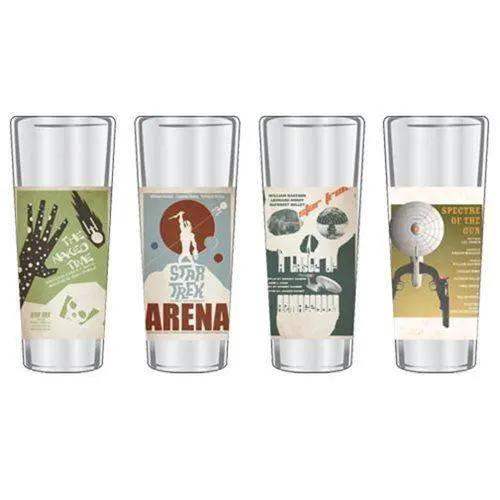  Star Trek The Original Series Fine Art Shot Glasses Set #5 -  ToylandEU™