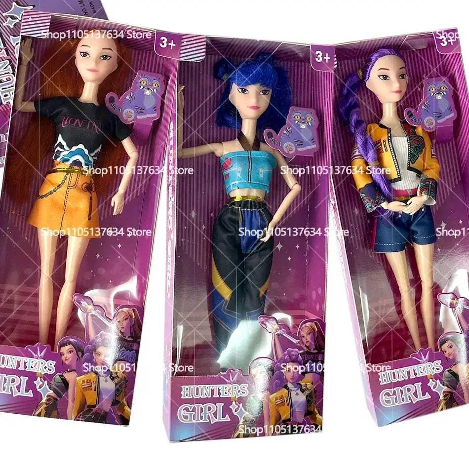 Collectible Kpop Demon Hunters Action Figure Dolls For Girls - ToylandEU