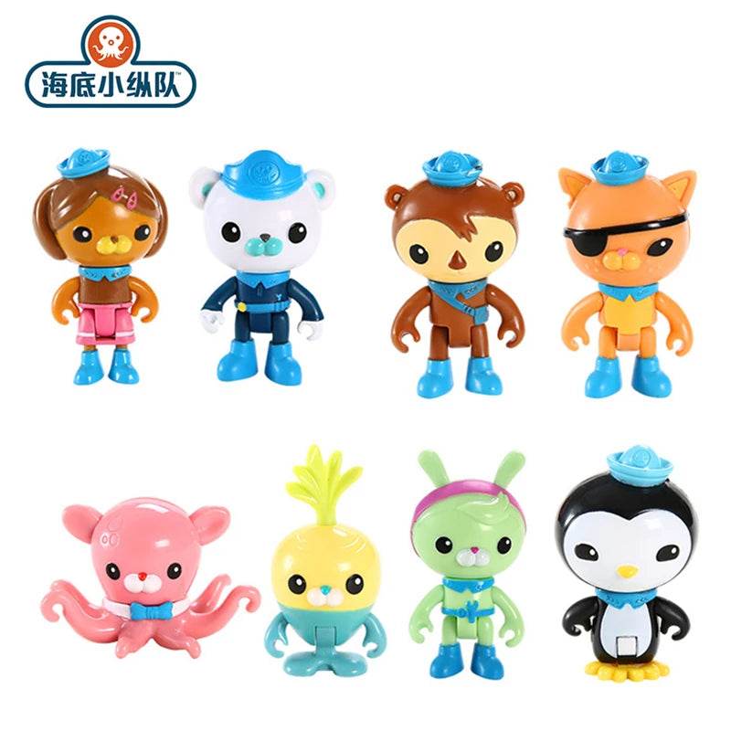 Collectible Octonauts Figures PVC Mini Set For Kids - ToylandEU