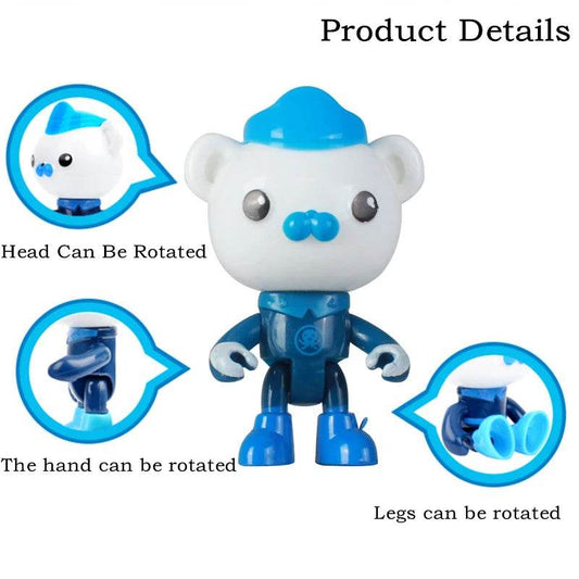Collectible Octonauts Figures PVC Mini Set For Kids - ToylandEU
