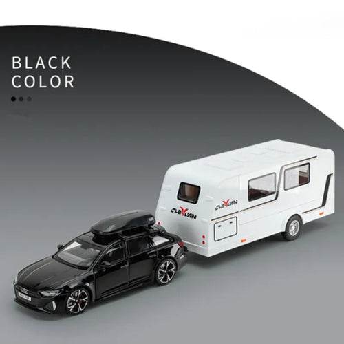 Collector's Delight: Diecast Alloy RV Truck Replica in 1:32 Precision Scale - Premium Edition - ToylandEU