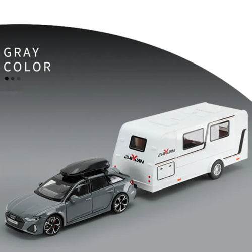 Collector's Delight: Diecast Alloy RV Truck Replica in 1:32 Precision Scale - Premium Edition - ToylandEU
