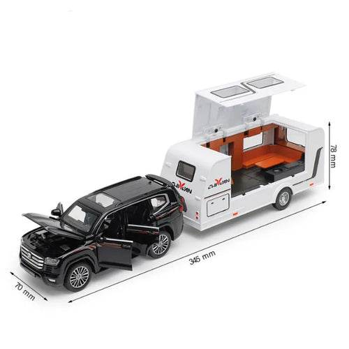 Collector's Delight: Diecast Alloy RV Truck Replica in 1:32 Precision Scale - Premium Edition - ToylandEU