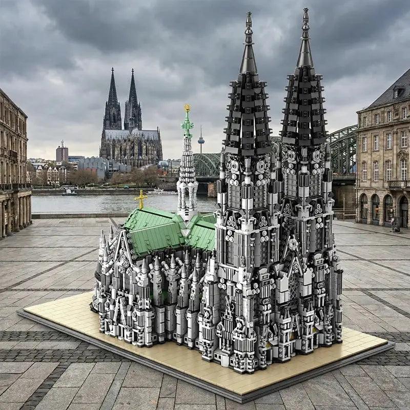  Cologne Cathedral 8614 Piece Build Set Gothic Display -  ToylandEU™