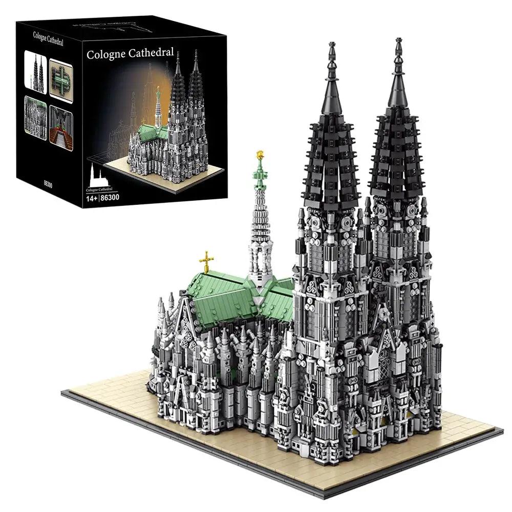  Cologne Cathedral 8614 Piece Build Set Gothic Display -  ToylandEU™