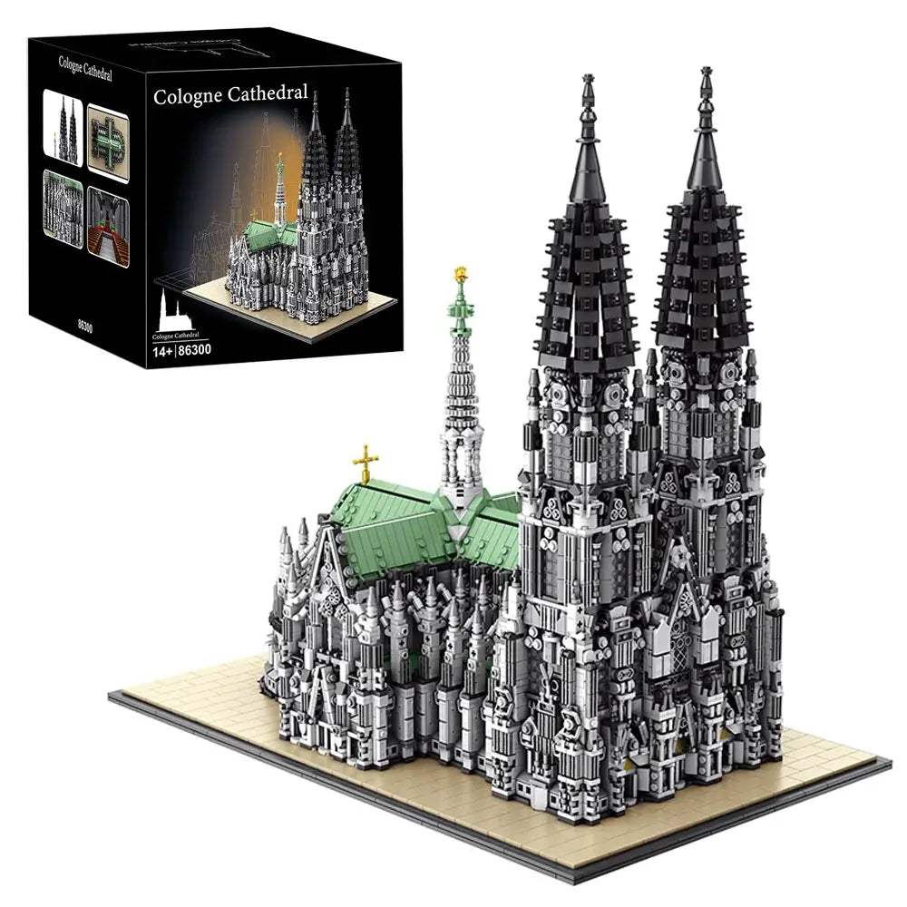 Cologne Cathedral 8614 Piece Build Set Gothic Display -  ToylandEU™