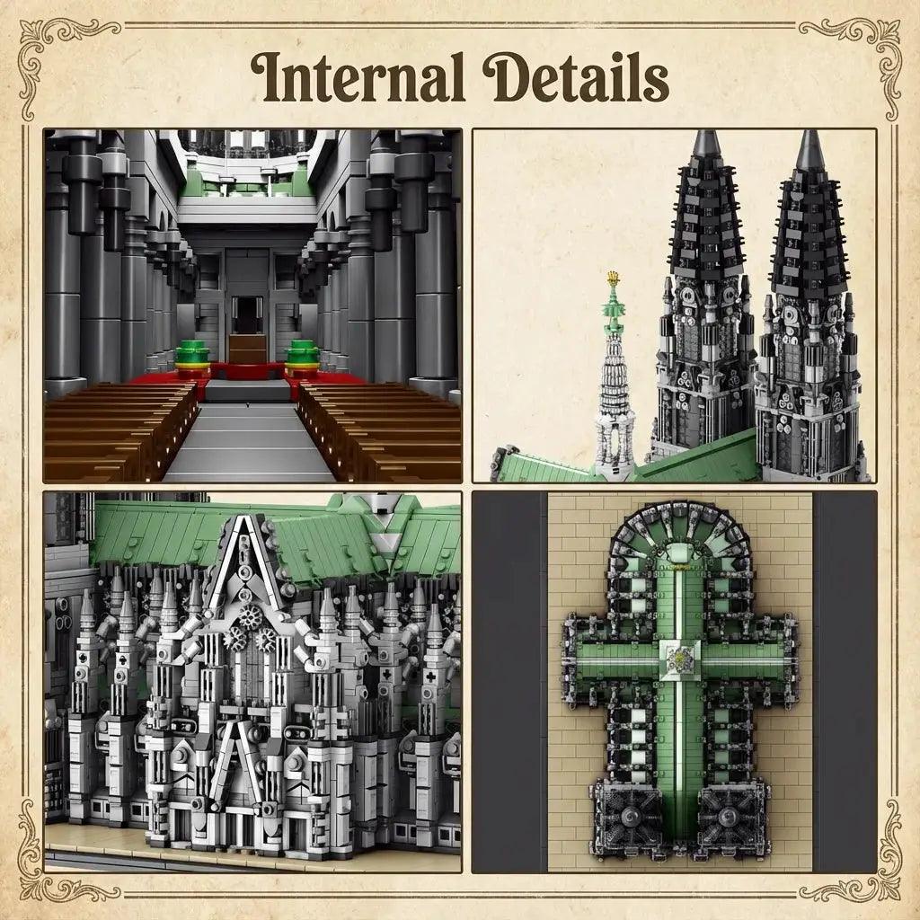  Cologne Cathedral Building Blocks Gothic Architecture -  ToylandEU™