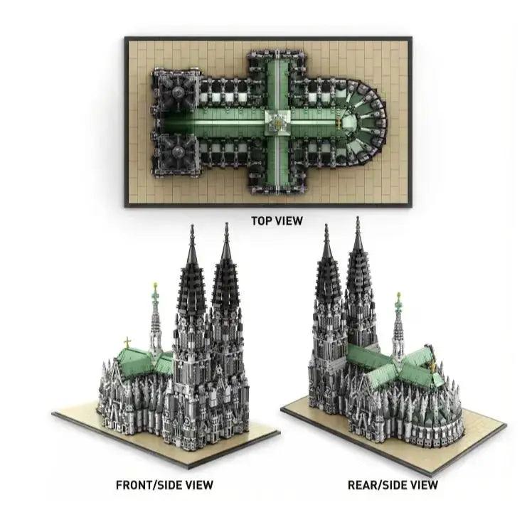  Cologne Cathedral Building Blocks Gothic Architecture -  ToylandEU™