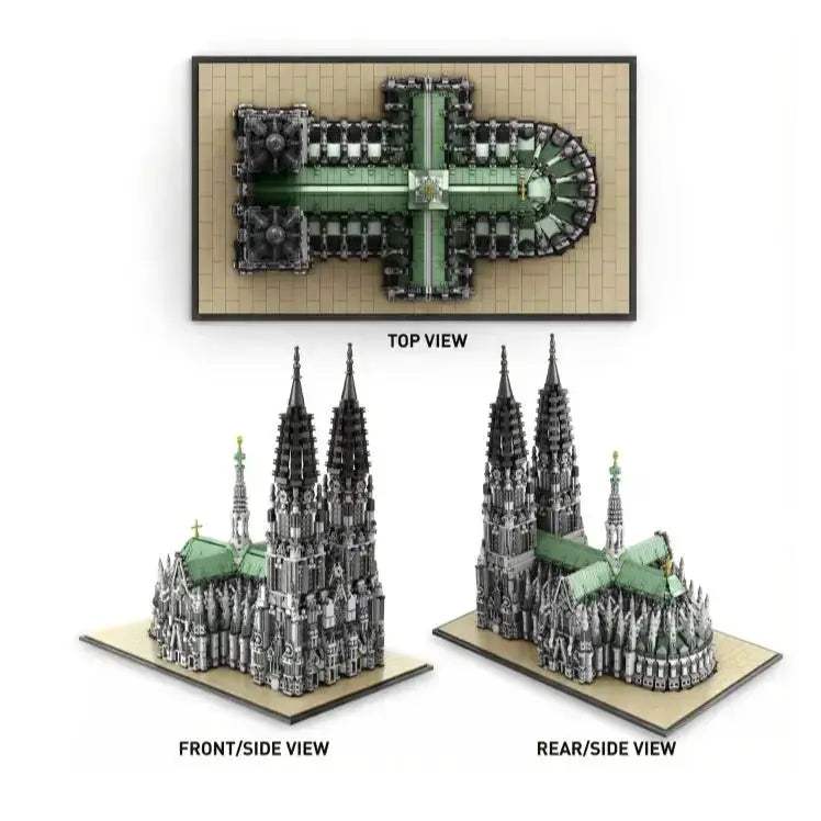  Cologne Cathedral Building Blocks Gothic Architecture -  ToylandEU™