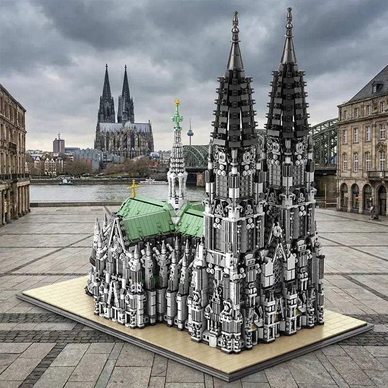  Cologne Cathedral Lego Compatible Blocks Set For Adults -  ToylandEU™