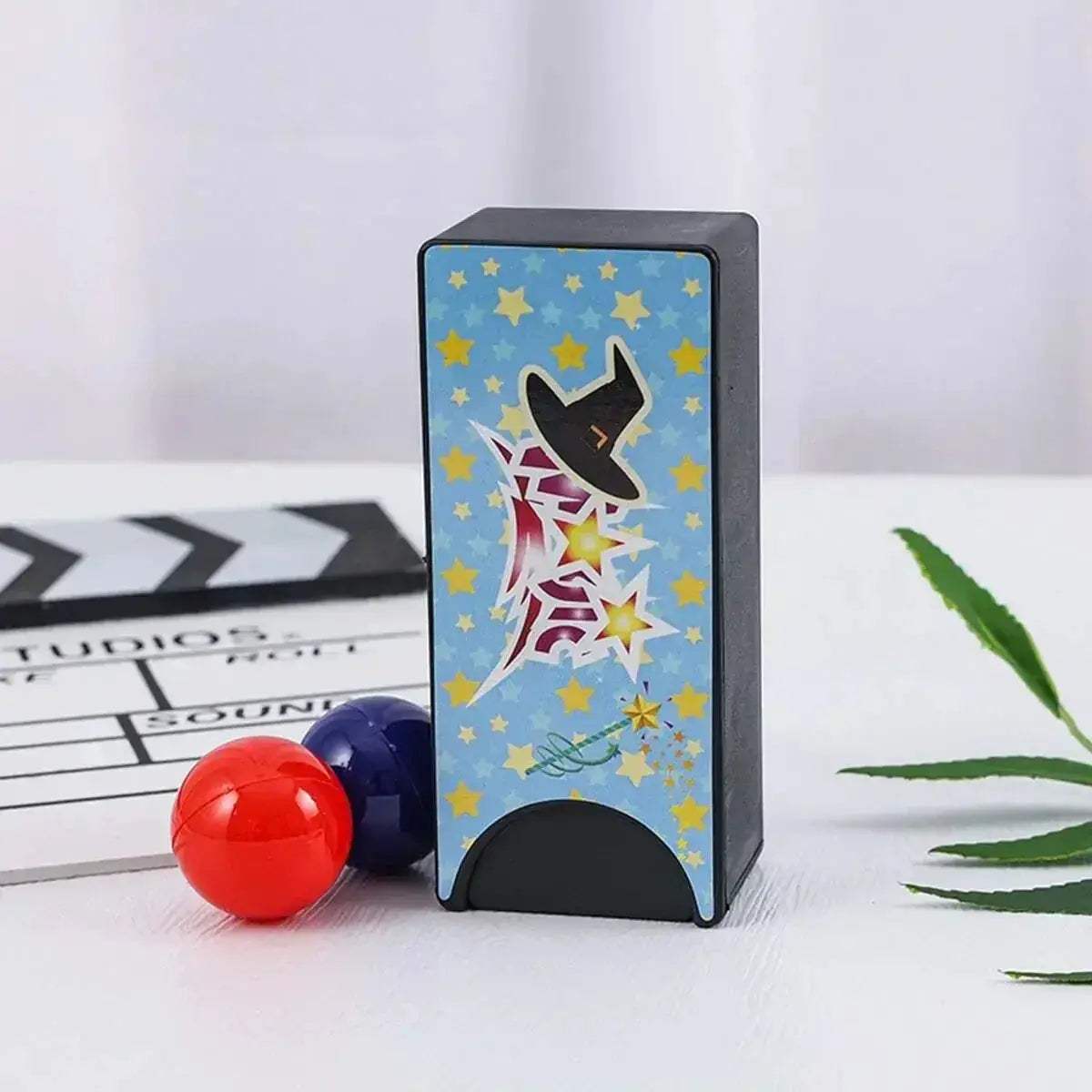 Color Change Magic Box Red To Blue Ball Tricks Set - ToylandEU