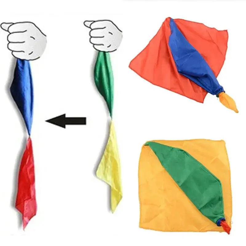  Color Changing Silk Scarf Magic Trick Easy For Beginners -  ToylandEU™