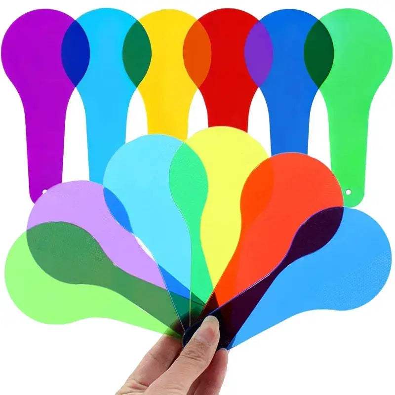 Color Paddles Optics Teaching Set For Physics Education Experiments - ToylandEU