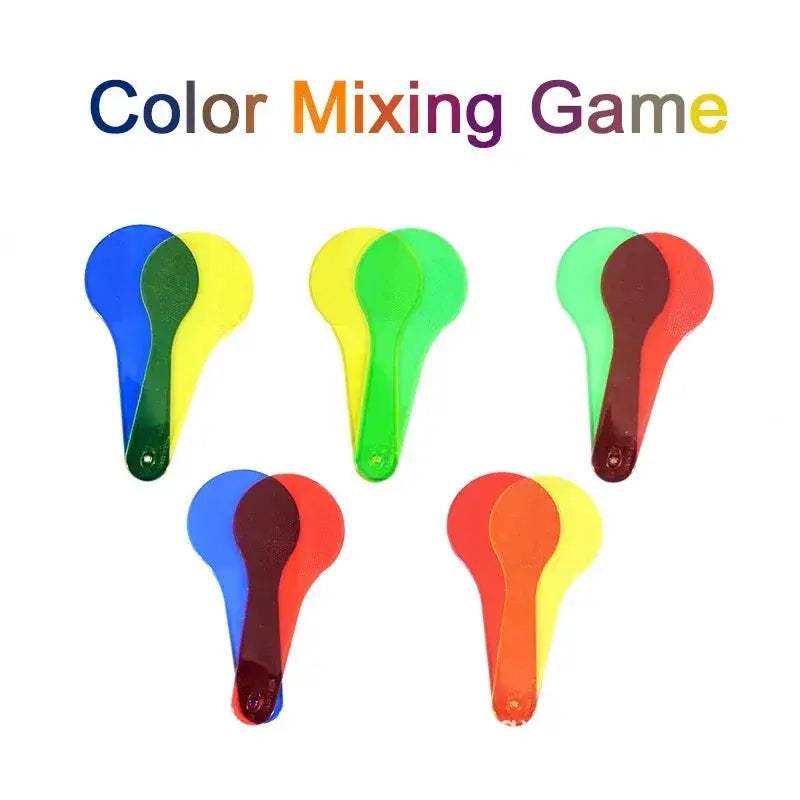 Color Paddles Optics Teaching Set For Physics Education Experiments - ToylandEU
