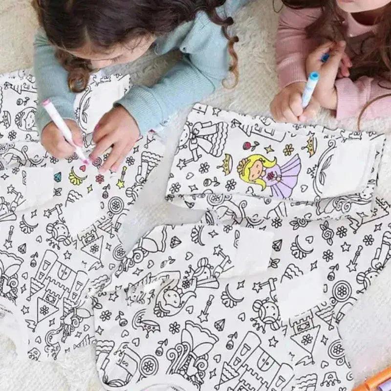  Color Your Own Kids Pajama Set DIY Coloring Kit -  ToylandEU™