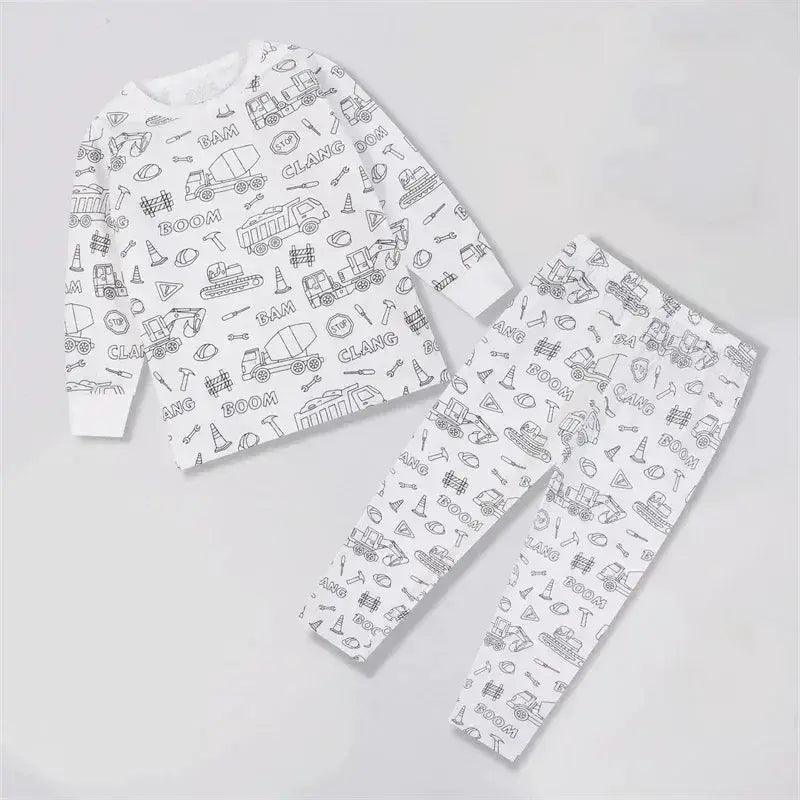  Color Your Own Kids Pajama Set DIY Coloring Kit -  ToylandEU™