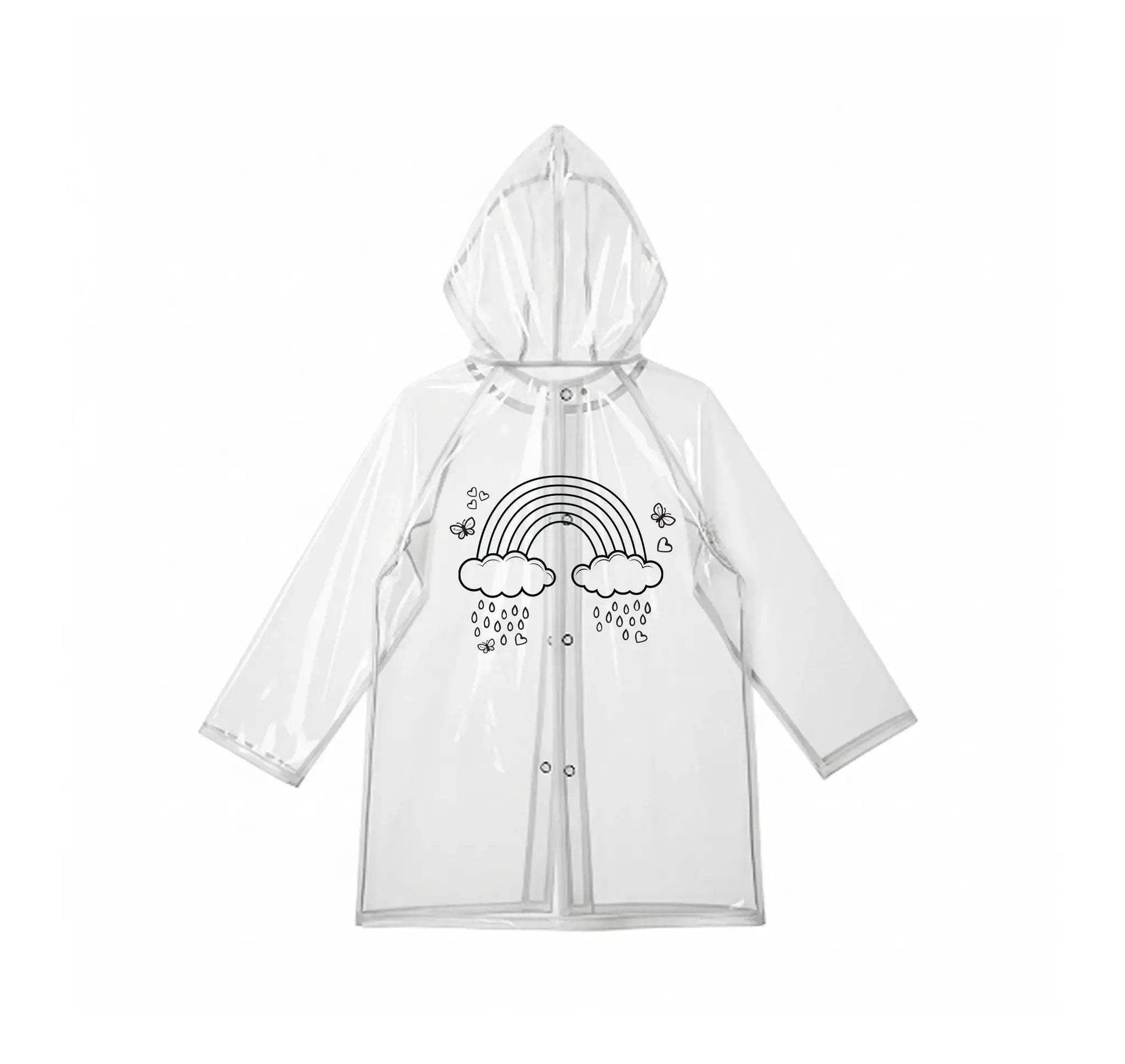 Color a Raincoat Kit with Markers for Creative Kids - ToylandEU