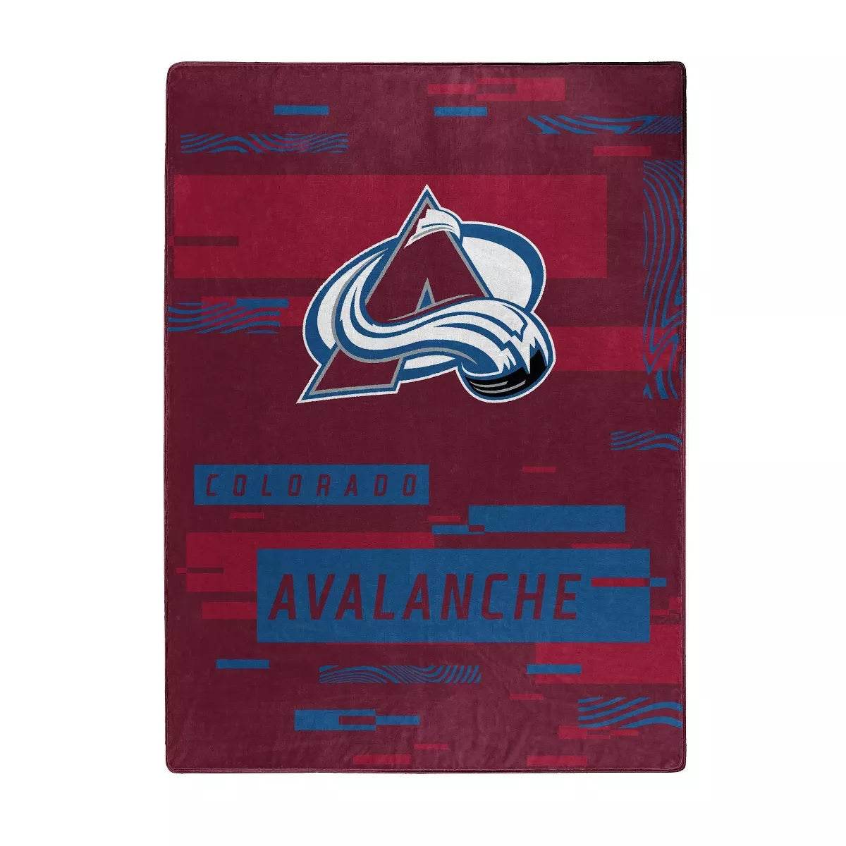 Colorado Avalanche Blanket 60x80 Raschel Digitize Design - ToylandEU