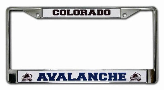  Colorado Avalanche Chrome License Plate Frame With Insert -  ToylandEU™