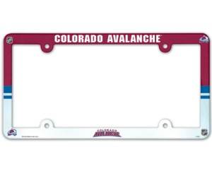 Colorado Avalanche License Plate Frame Full Color Edition - ToylandEU