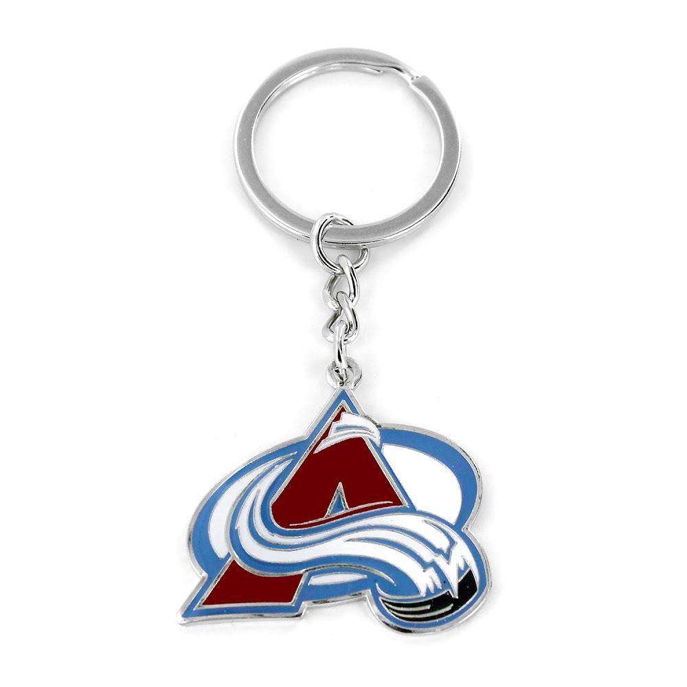 Colorado Avalanche Logo Keychain Durable Metal Ring - ToylandEU