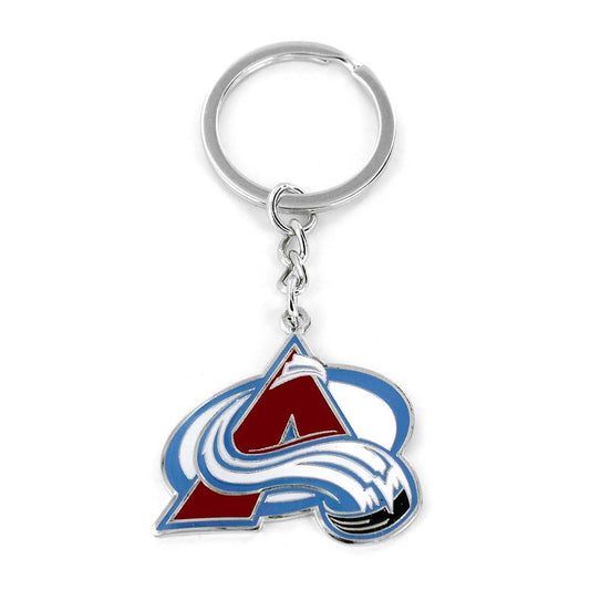 Colorado Avalanche Logo Keychain Durable Metal Ring - ToylandEU