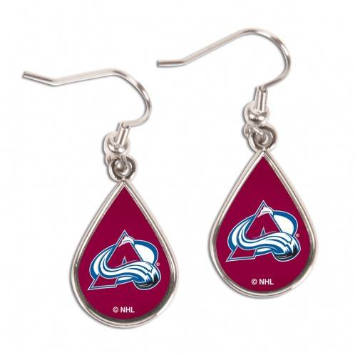 Colorado Avalanche Teardrop Earrings Special Order Item - ToylandEU