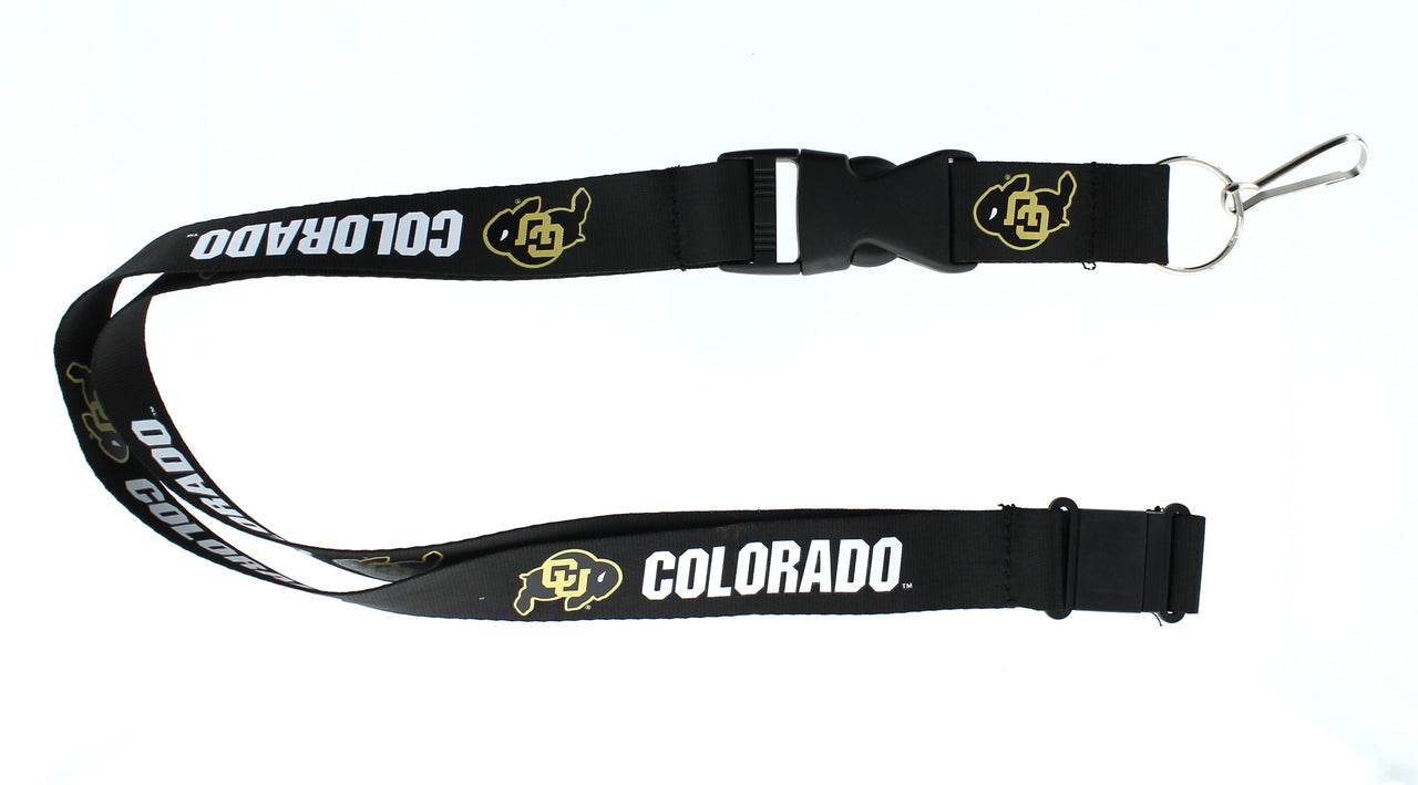 Colorado Buffaloes Black Lanyard Aminco Special Order - ToylandEU