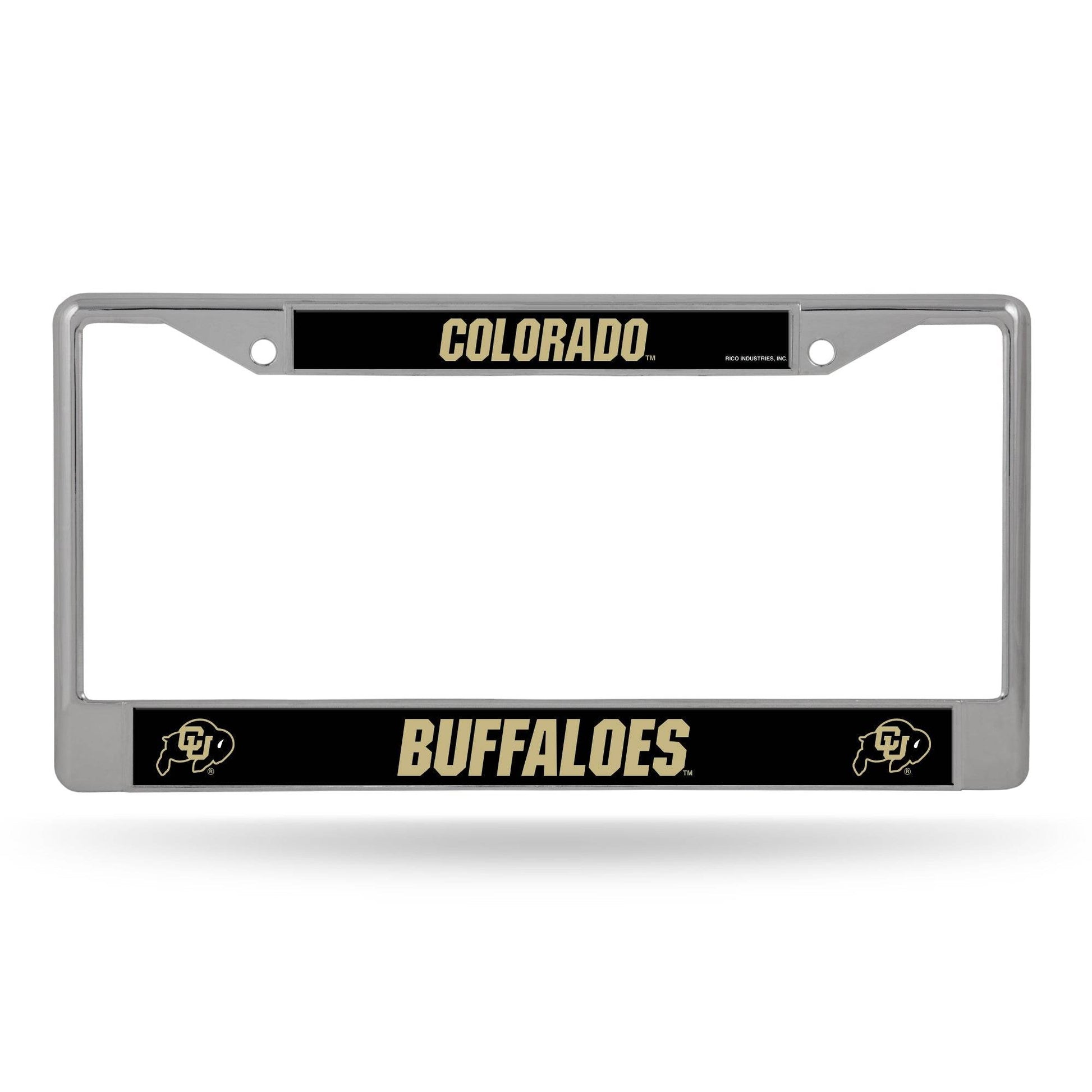 Colorado Buffaloes Chrome License Plate Frame Printed Insert - ToylandEU