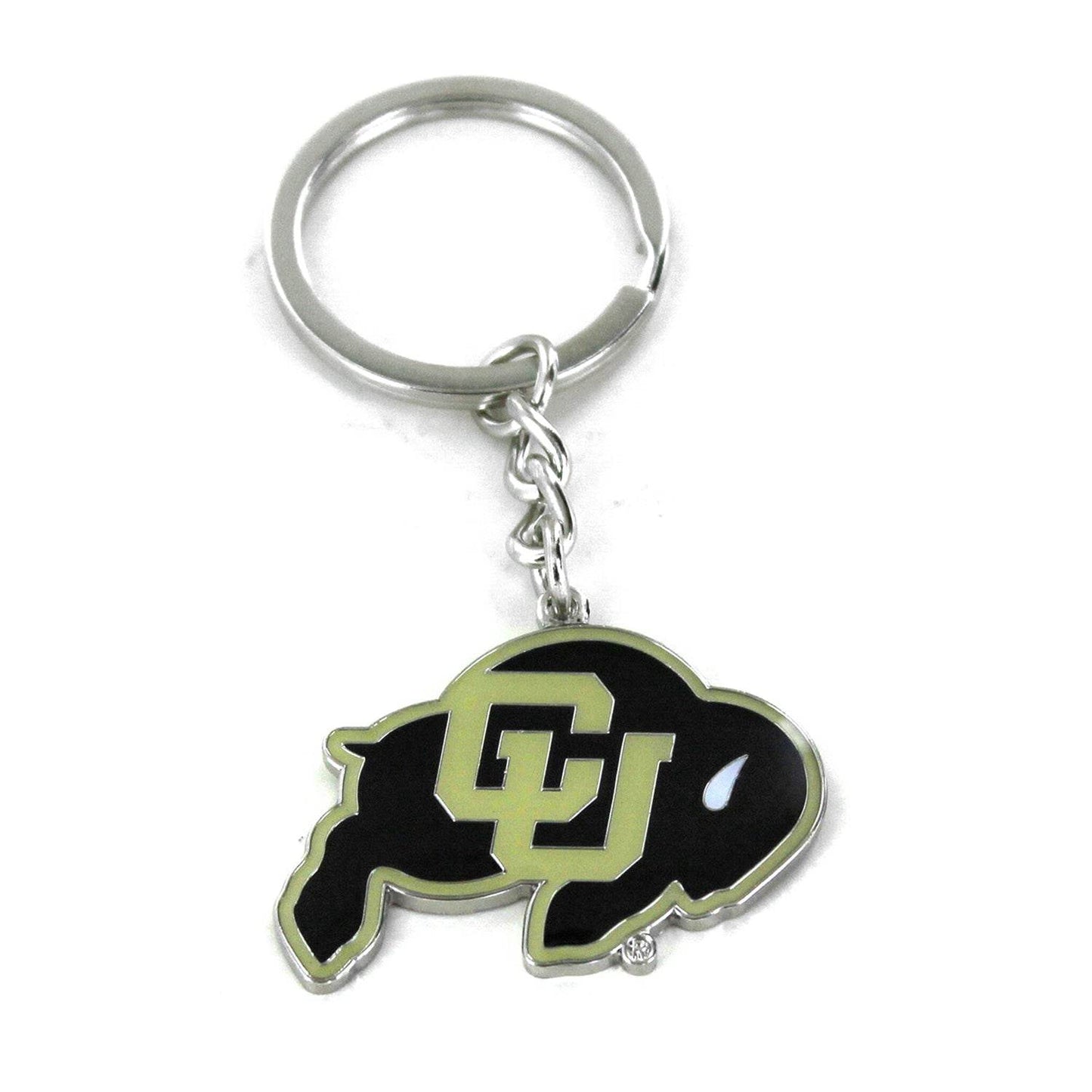 Colorado Buffaloes Logo Keychain Durable Metal Ring - ToylandEU