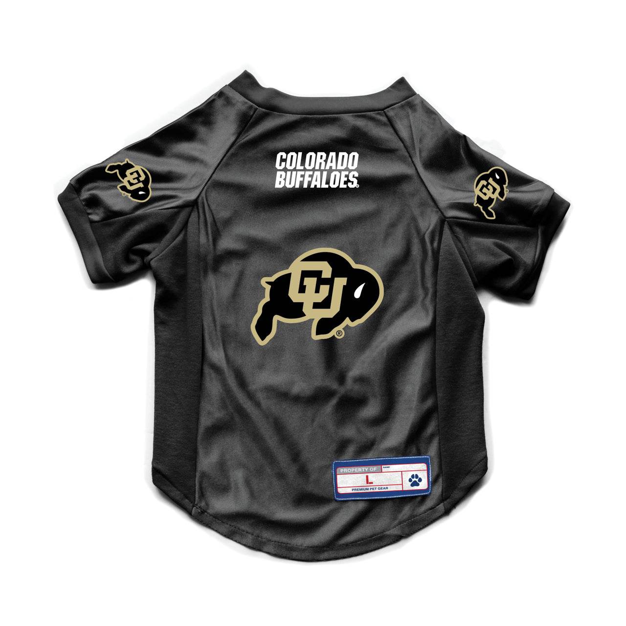 Colorado Buffaloes Pet Jersey Stretch Size Big Dog Classic - ToylandEU